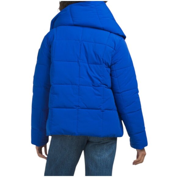 ALPENHAUS 2-in-1 Reversible Stretch Puffer With Removable Scarf - Picture 4 of 4